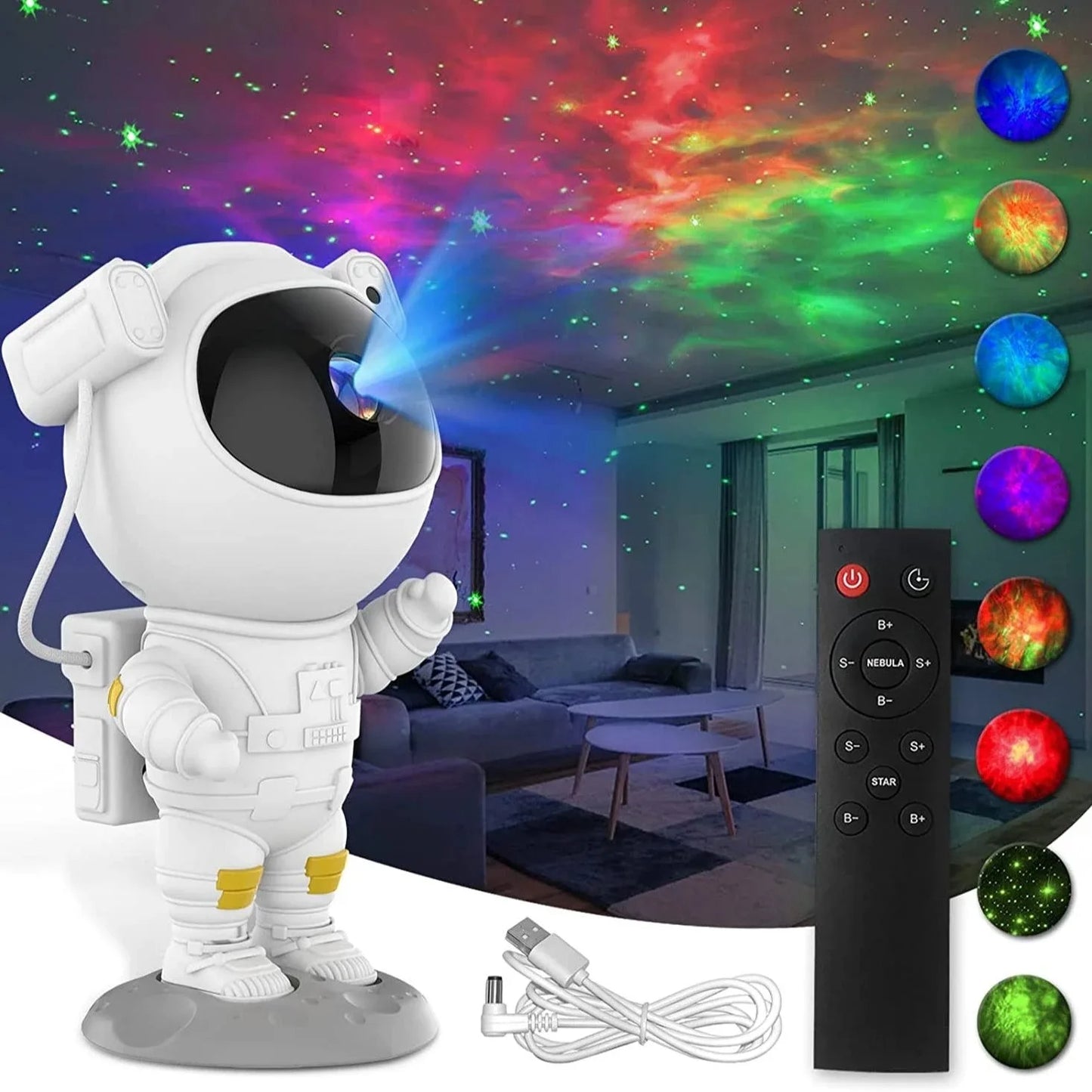 Astronauta de los Sueños - Toda la galaxia en la habitación de tu hijo 🧑‍🚀
